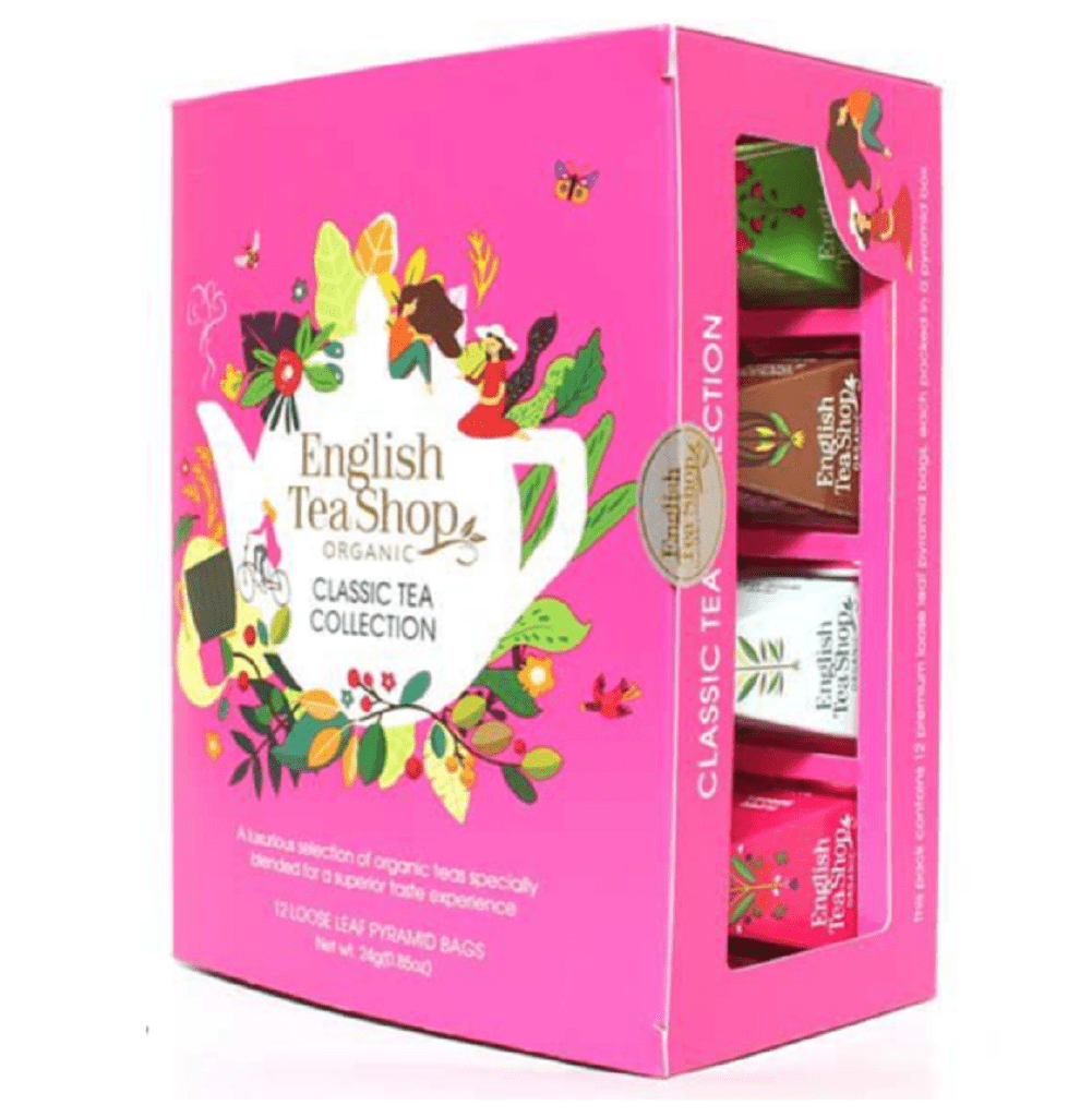 English Tea Shop Organic Prism Classic Tea Collection – Trowell Garden ...