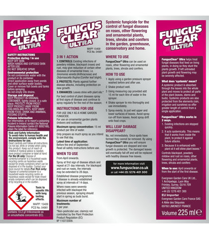 Evergreen Garden Care Fungus Control Evergreen FungusClear Ultra Concentrate 225ml