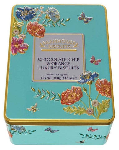 Farmhouse Biscuits Biscuits Gift tins Farmhouse Biscuits Meadow Flowers Rectangular Biscuit Tin
