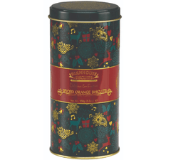 Cotswold Fayre Biscuits Gift tins Farmhouse Biscuits Xmas Icon Spiced Orange Embossed Biscuit Tin 150g