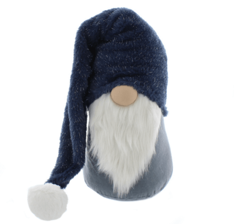 Festive Christmas Decor Festive Christmas Blue Gonk 40cm