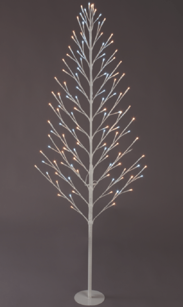 Festive Christmas Lit Decor Festive Christmas Lit Twig Tree