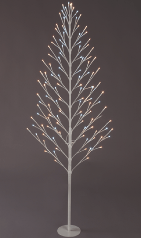 Festive Christmas Lit Decor Festive Christmas Lit Twig Tree