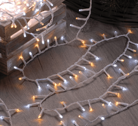 Festive String Lights Festive Warm White & Bright White Firefly String Lights 1000L