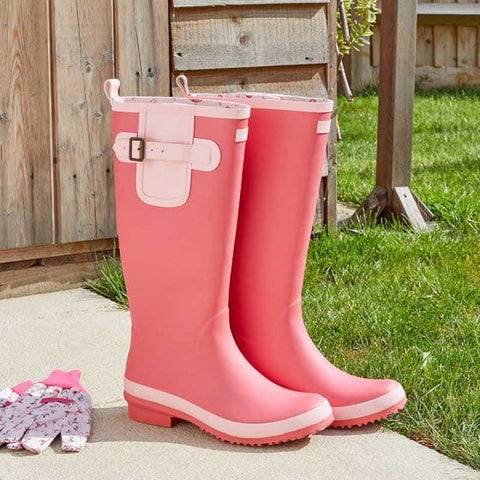 Smart Garden Wellingtons 4 Flamingo Rubber Wellingtons Smart Garden
