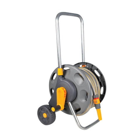 Hozelock Hose Reels & Pipes Free-standing Wheeled Hose Cart with Hose