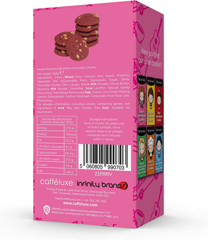 Caffeluxe Food Gift Set Friends Cookies 6 Pack Bundle