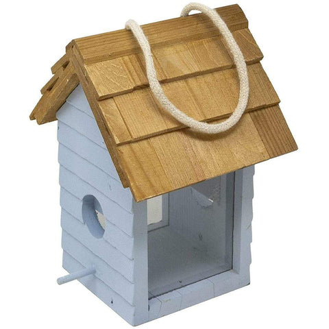 Gardman Seed Feeders Blue Gardman Beach Hut Seed Feeder