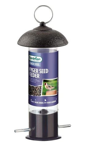 Gardman Niger Feeders Gardman Black Steel Nyger Seed Feeder