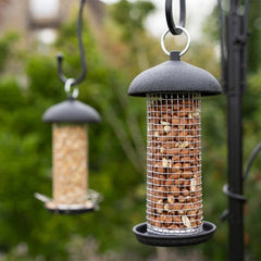 Gardman Peanut Feeders Gardman Black Steel Peanut Feeder