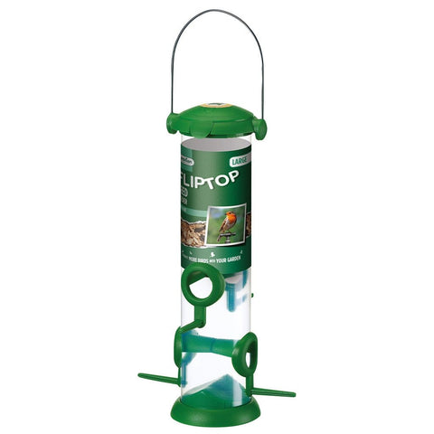 Gardman Seed Feeders Gardman Flip Top Large Seed Feeder 28cm