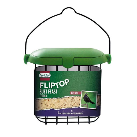 Gardman Fat Balls & Suet Feeders Gardman Flip Top Suet Feast Feeder