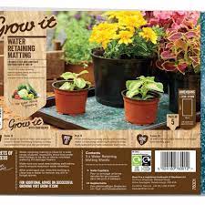 Gardman Capillary Matting L 32CM x W 18CM Pack of 5 Gardman Grow It Capillary Matting Water Retaining