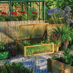 Gardman Cold Frames Gardman Grow It Wooden Cold Frame Natural