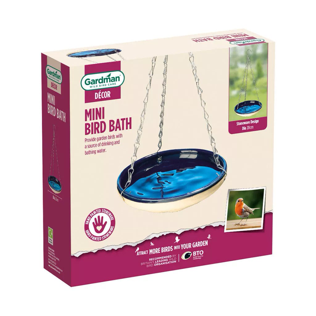 Gardman Mini Hanging Bird Bath Trowell Garden Centre
