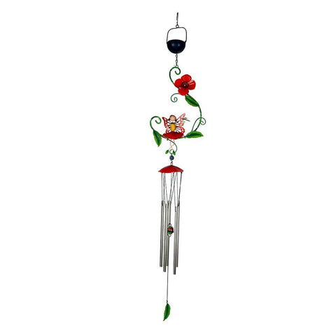 Gardman Wind Chimes Gardman Solar Poppy Wind Chime