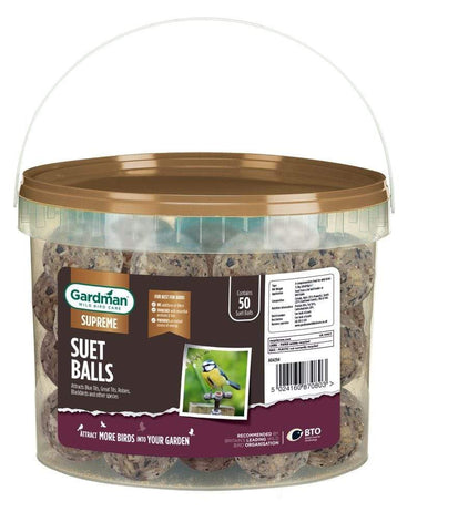 Gardman Suet Fat Balls Gardman Supreme Suet Fat Balls 50 Tub