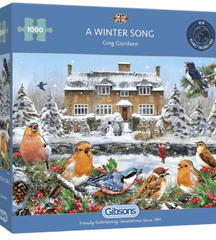 Gibsons jigsaw Gibsons A Winter Song Jigsaw 1000Pc