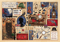 Gibsons jigsaw Gibsons Book Club Sherlock Holmes Jigsaw 1000pc