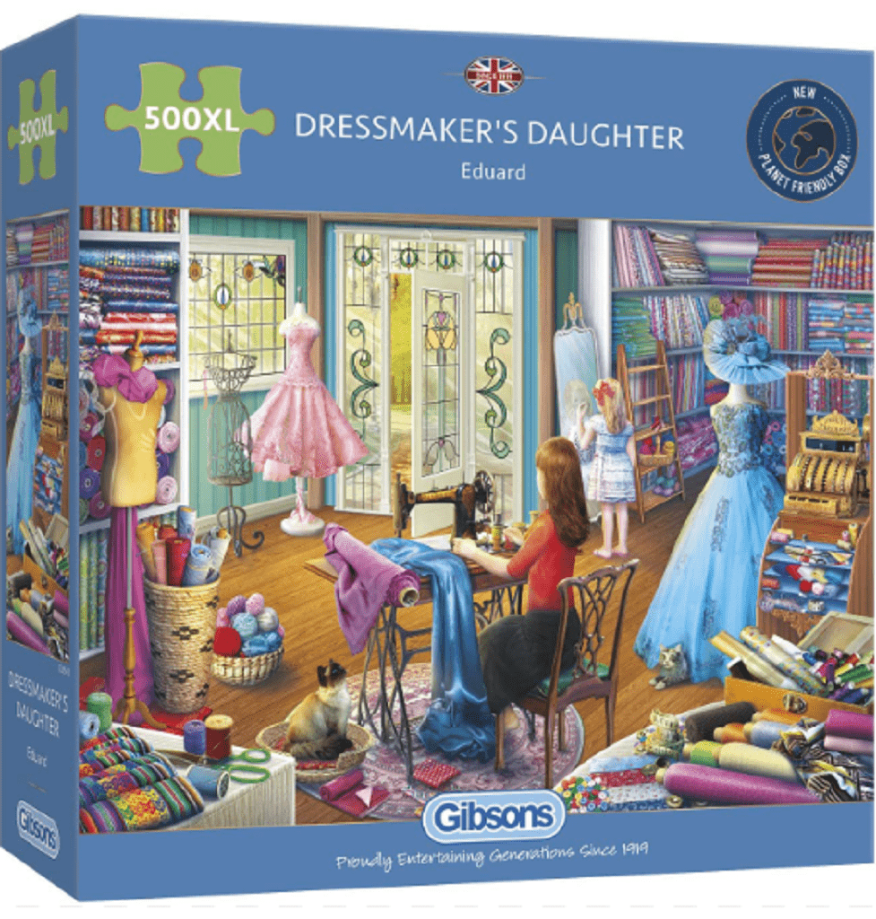 Gibsons Jigsaw Gibsons Dressmakers Daughter Jigsaw Extra Large 500Pc