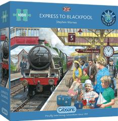 Gibsons Jigsaw Gibsons Express To Blackpool Jigsaw 1000Pc