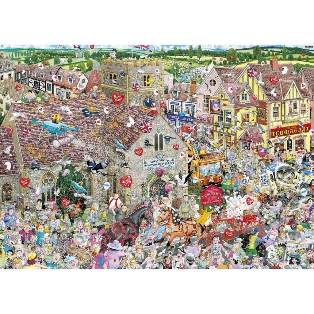 Gibsons jigsaw Gibsons I Love Weddings 1000 Piece Jigsaw