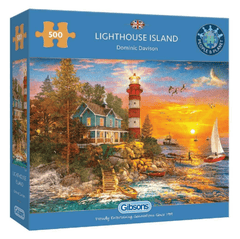 Gibsons Jigsaw Gibsons Lighthouse Island Jigsaw 500pc