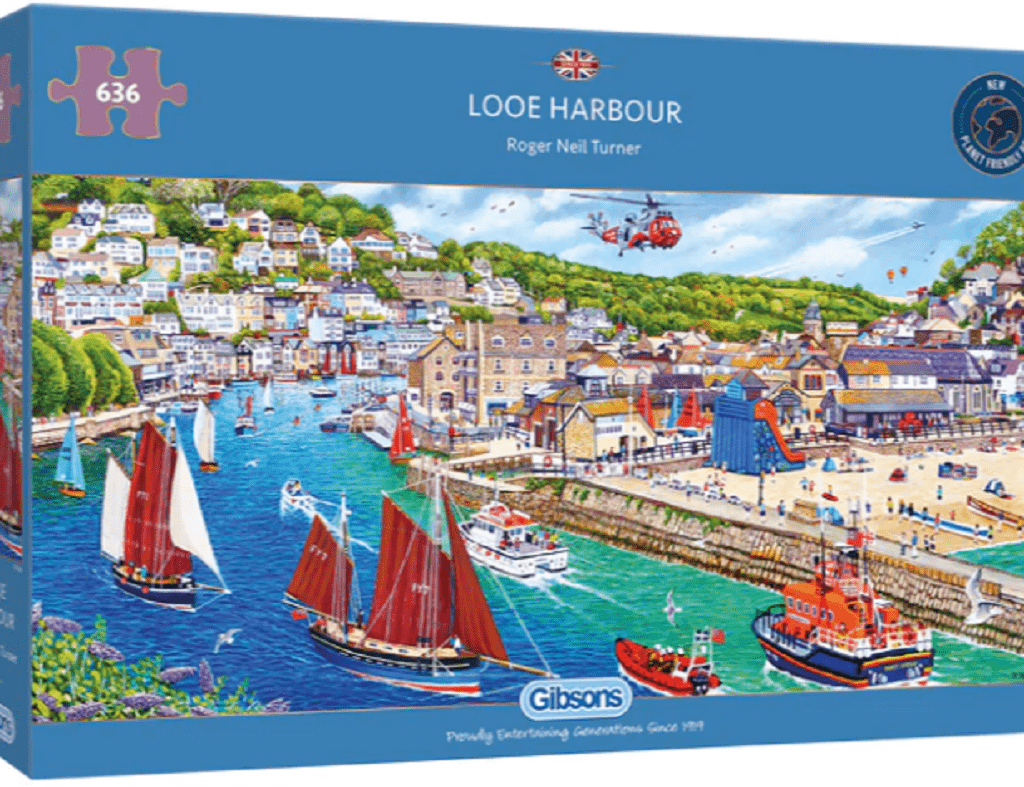 Gibsons jigsaw Gibsons Looe Harbour Jigsaw 636Pc