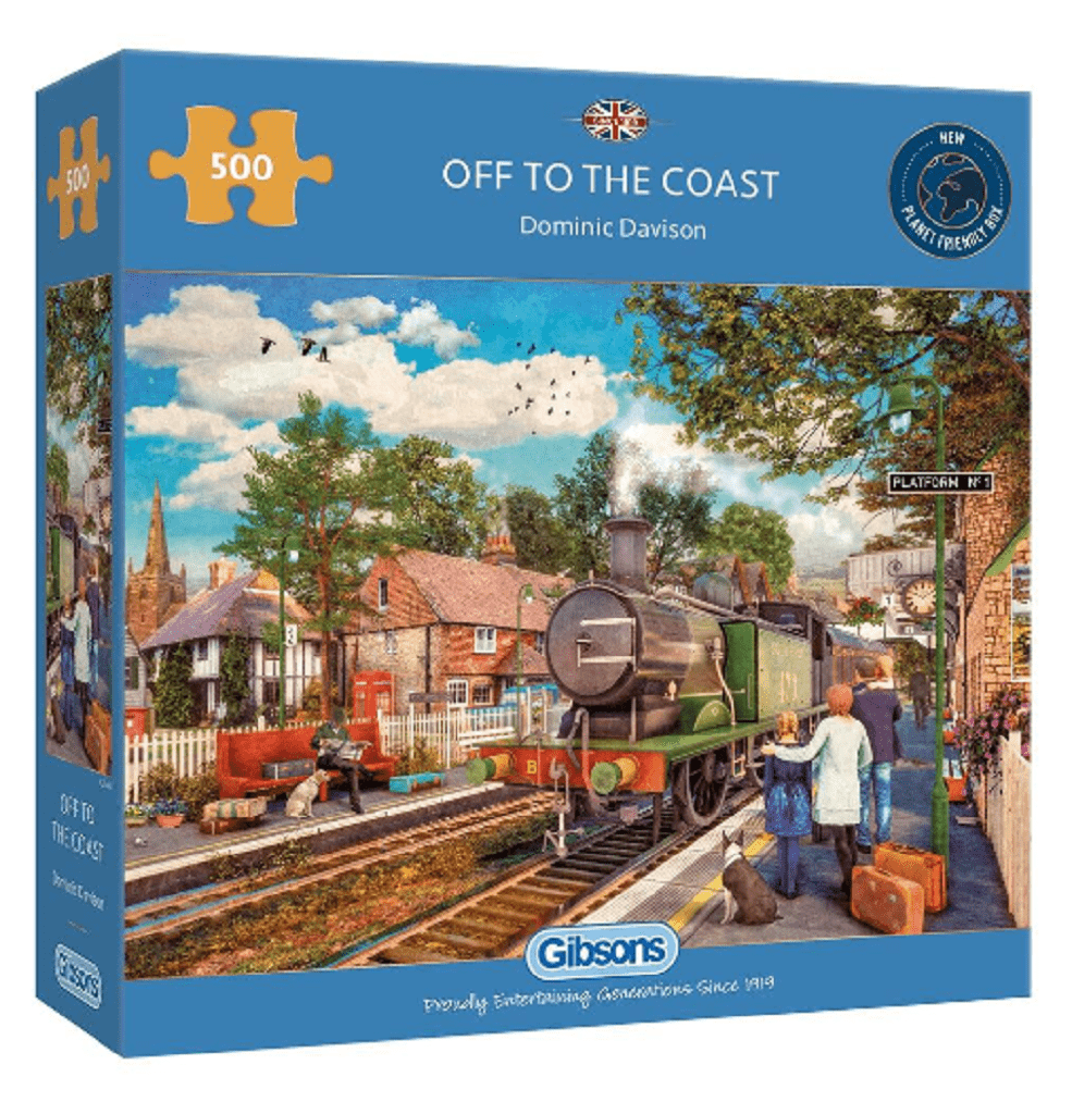 Gibsons Jigsaw Gibsons Off To The Coast Jigsaw 500Pc