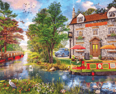 Gibsons jigsaw Gibsons Riverside Inn Jigsaw 1000pc