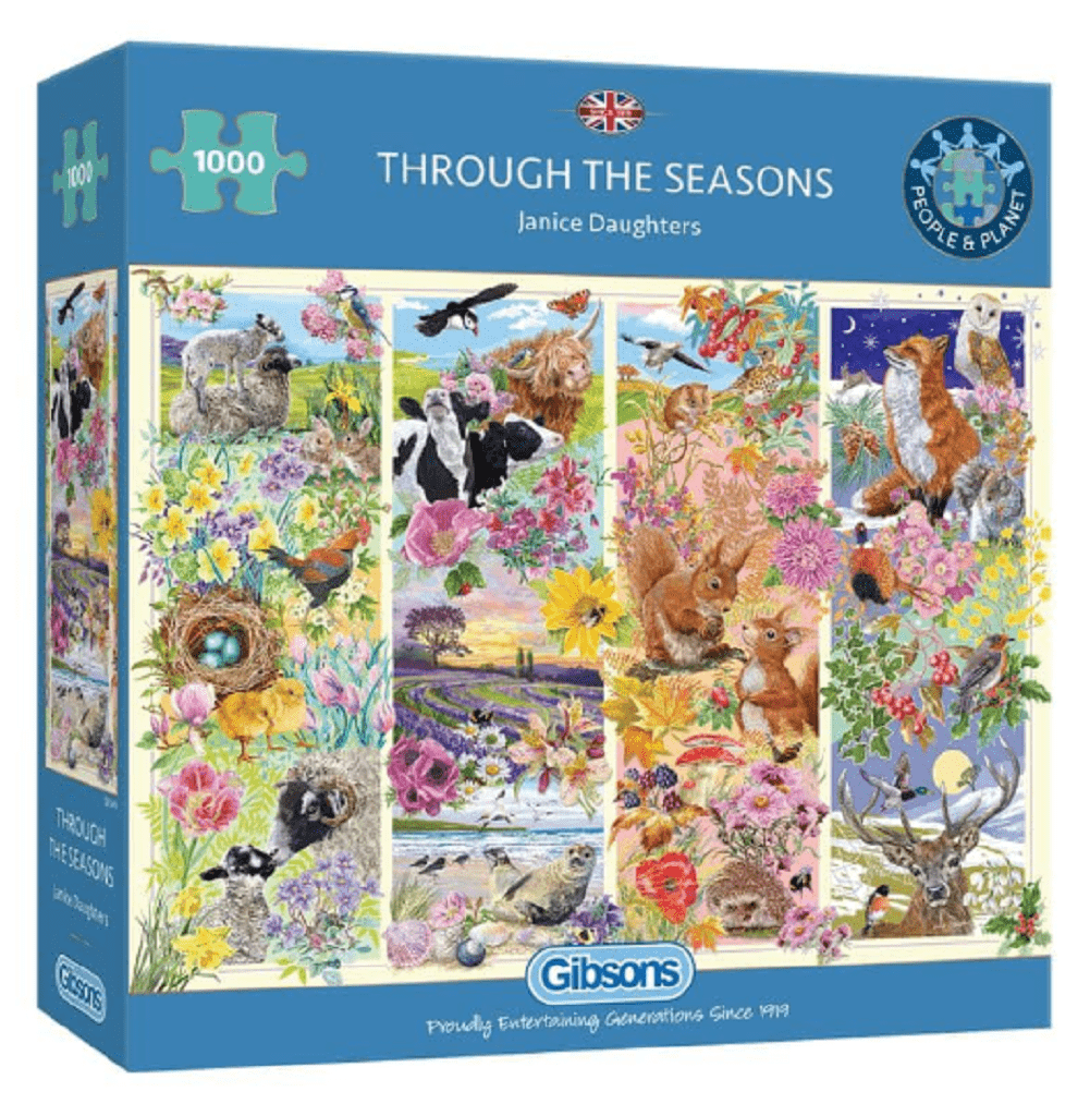 Gibsons Jigsaw Gibsons Through The Seasons Jigsaw