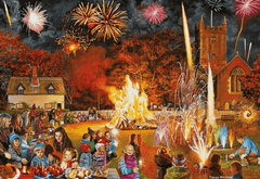 Gibsons Jigsaw Gibsons Village Celebrations Set of 4 Jigsaws 500Pc