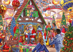 Gibsons jigsaw Gibsons Visit Santa Jigsaw 1000Pc