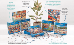 Gibsons jigsaw Gibsons Visit Santa Jigsaw 1000Pc