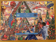 Gibsons jigsaw Gibsons Visit Santa Jigsaw 1000Pc