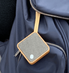 Gingko Technology Gifts Gingko Mi Square Pocket Bluetooth Speaker Bamboo