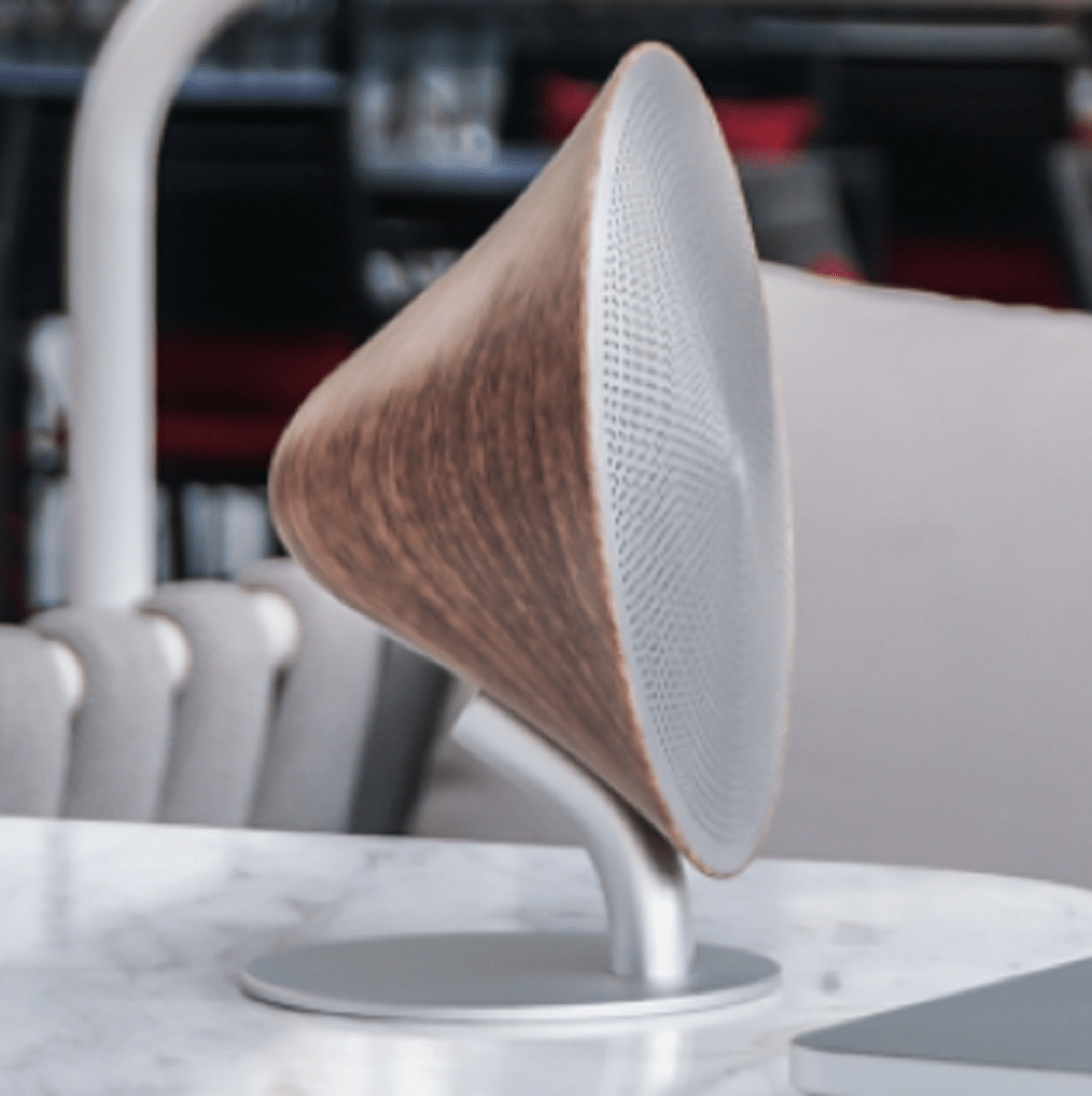 Gingko Technology Gifts Gingko Mini Halo One Bluetooth Speaker Walnut
