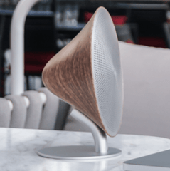 Gingko Technology Gifts Gingko Mini Halo One Bluetooth Speaker Walnut