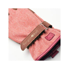 Burgon & Ball Gardening Gloves Gloves Gardening Burgon & Ball The Love Tweed Red