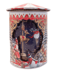 Brambles Biscuits Gift tins Grandma Wild's Cookies Rotating Musical Christmas Showtime Tin