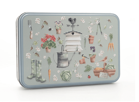 Grandma Wild's Biscuits Gift tins Grandma Wild's Embossed Garden & Beehive Biscuit Tin
