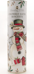 Grandma Wild's Biscuits Gift tins Grandma Wild's Giant Festive Snowman Biscuit Tube 200g