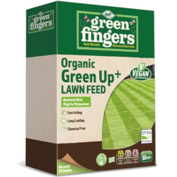 Doff Lawn Care Green Fingers Organic Green Up Lawn Feed 2kg