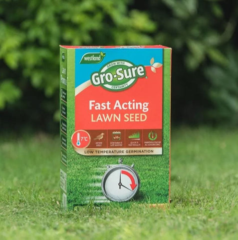 Westland Horticulture Lawn & Garden Gro Sure Fast Acting Lawn Seed 10m2