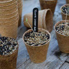 Gardman Fibre Pots Grow It Fibre Pots Round 8cm Pack of 48