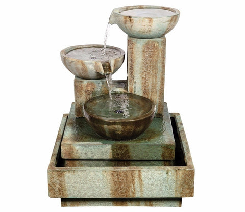 Aqua Creations Water Feature Hamac Trio Cascade Grey