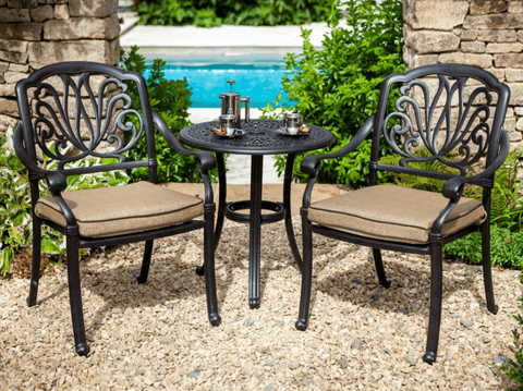 Hartman Garden Furniture Set Hartman Amalfi Bistro In Bronze