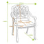 Hartman Garden Furniture Set Hartman Amalfi Bistro In Bronze