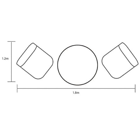Hartman Garden Furniture Set Hartman Amalfi Bistro In Bronze