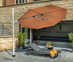 Hartman Garden Parasols Hartman Pacific 3m Parasol with Base Saffron